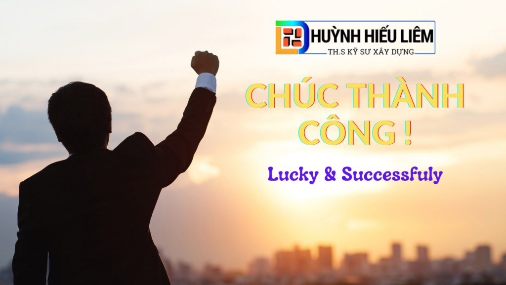 Thank Chúc thành công